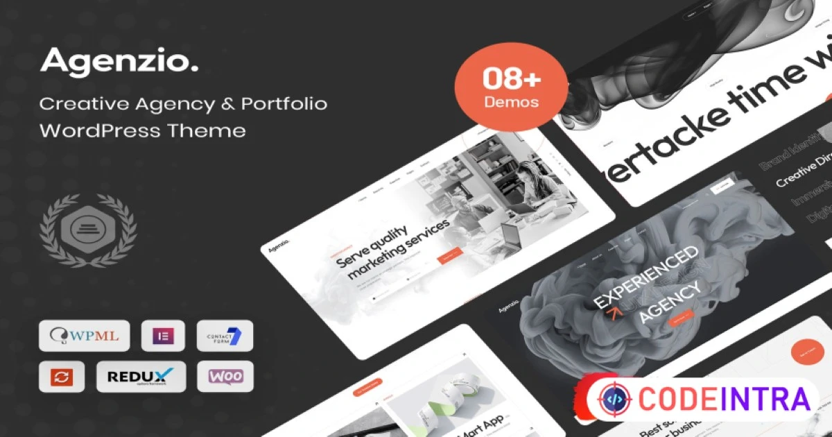 Agenzio - Creative Agency & Portfolio Theme - Codeintra