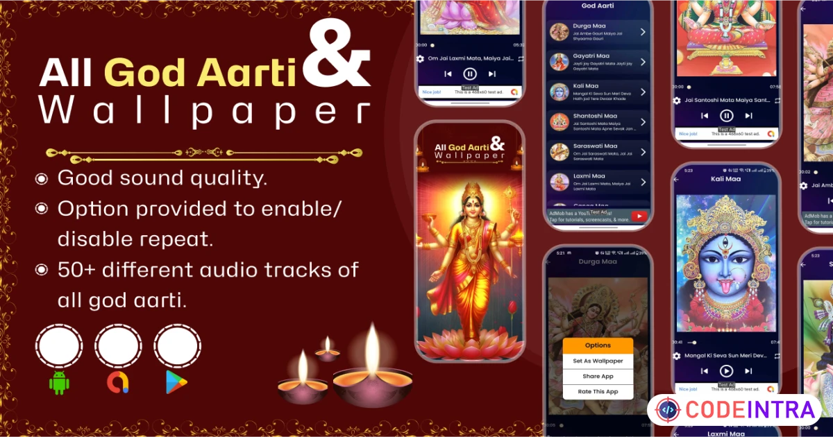 All God Aarti & Wallpaper - God Arti Chalisa - Codeintra