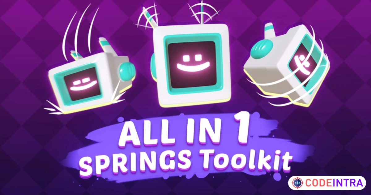 All In 1 Springs Toolkit | Utilities Tools | Unity Assets - Codeintra