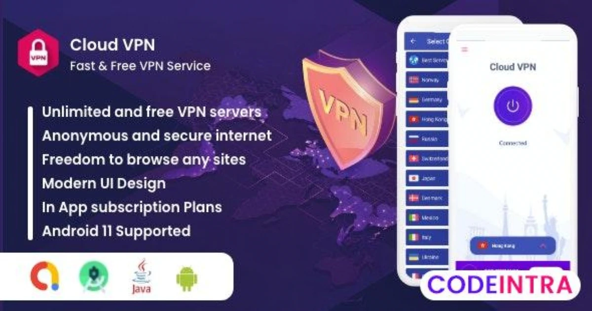 Cloud VPN : Best, Fast And Secure VPN || Aura || O - Codeintra