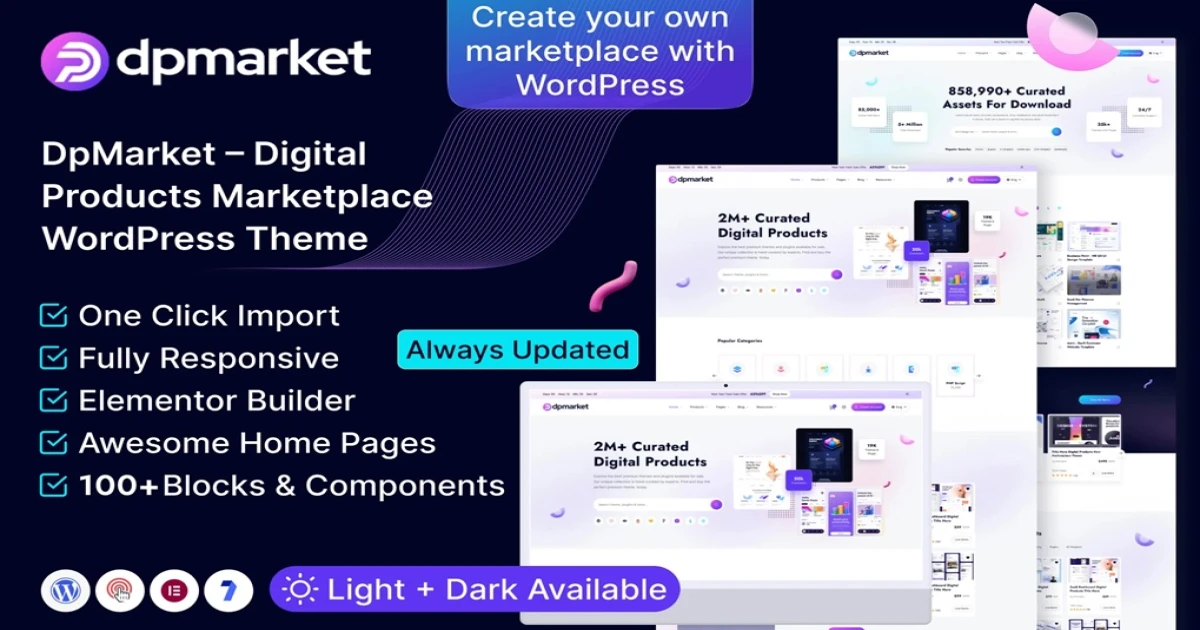 DpMarket – Digital Products Marketplace Html5 Temp - Codeintra
