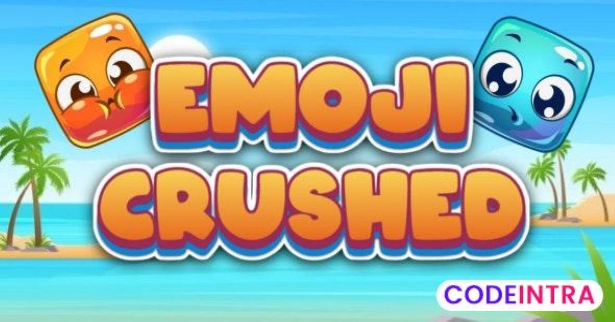 Emoji Crushed HTML5 Game - Codeintra