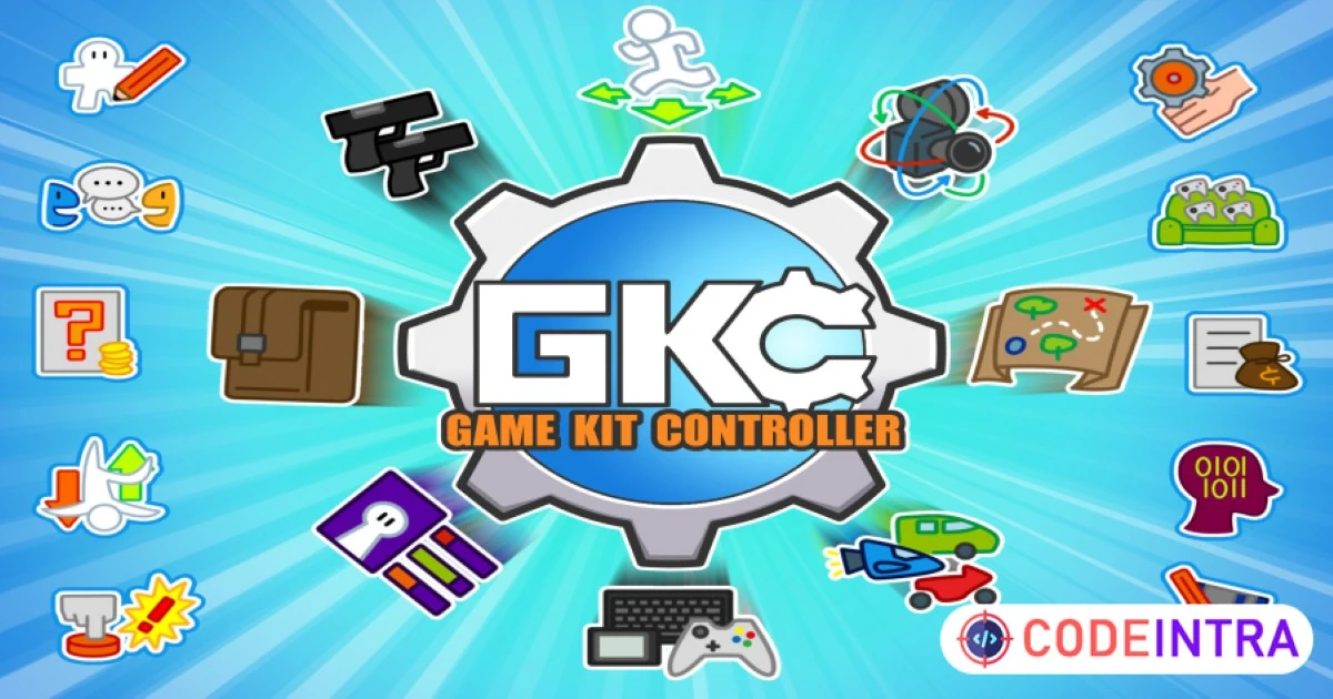 Game Kit Controller - Shooter Melee Adventure Creator 3D + 2.5D | Systems | Unity Assets - Codeintra