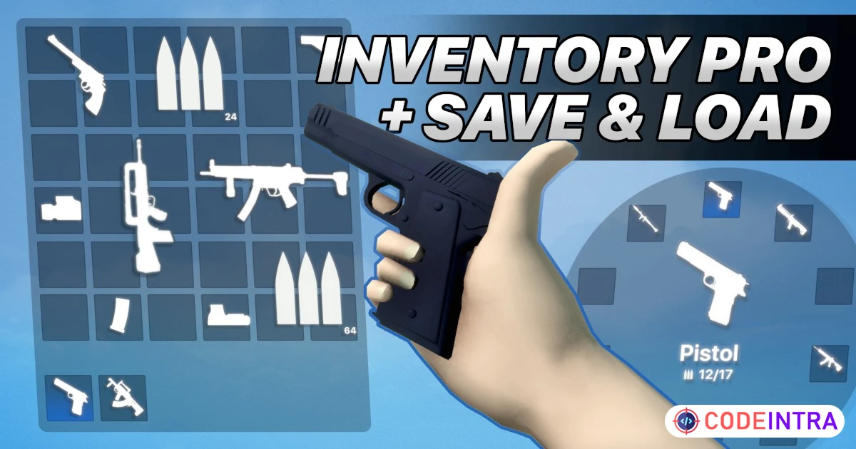 Inventory Pro Add-On for FPS Engine | Systems | Unity Assets - Codeintra