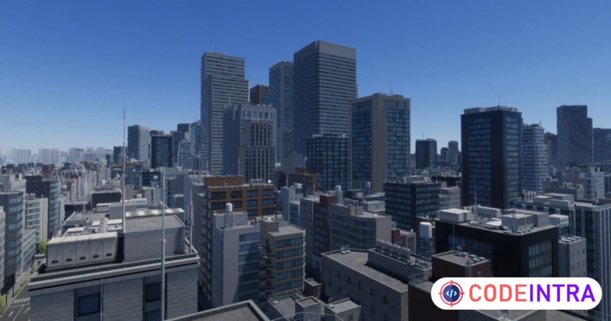 Japanese City | 3D Urban | Unity Asset Store - Codeintra