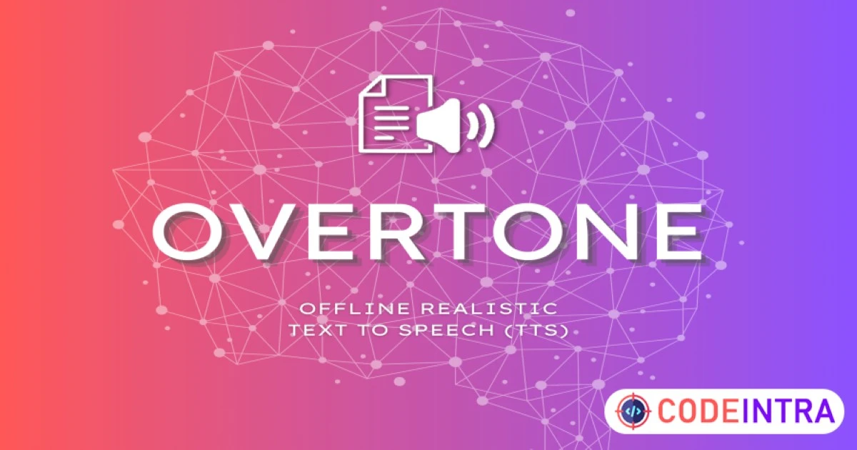 Overtone - Realistic AI Offline Text to Speech (TTS) | Generative AI | Unity Assets - Codeintra