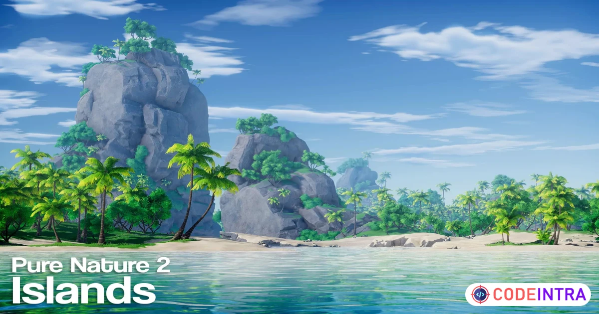 Pure Nature 2 : Islands | 3D Environments | Unity Assets - Codeintra