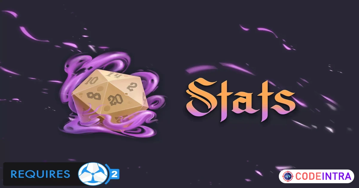 Stats 2 | Game Creator 2 by Catsoft Works | Utilities Tools | Unity Assets - Codeintra