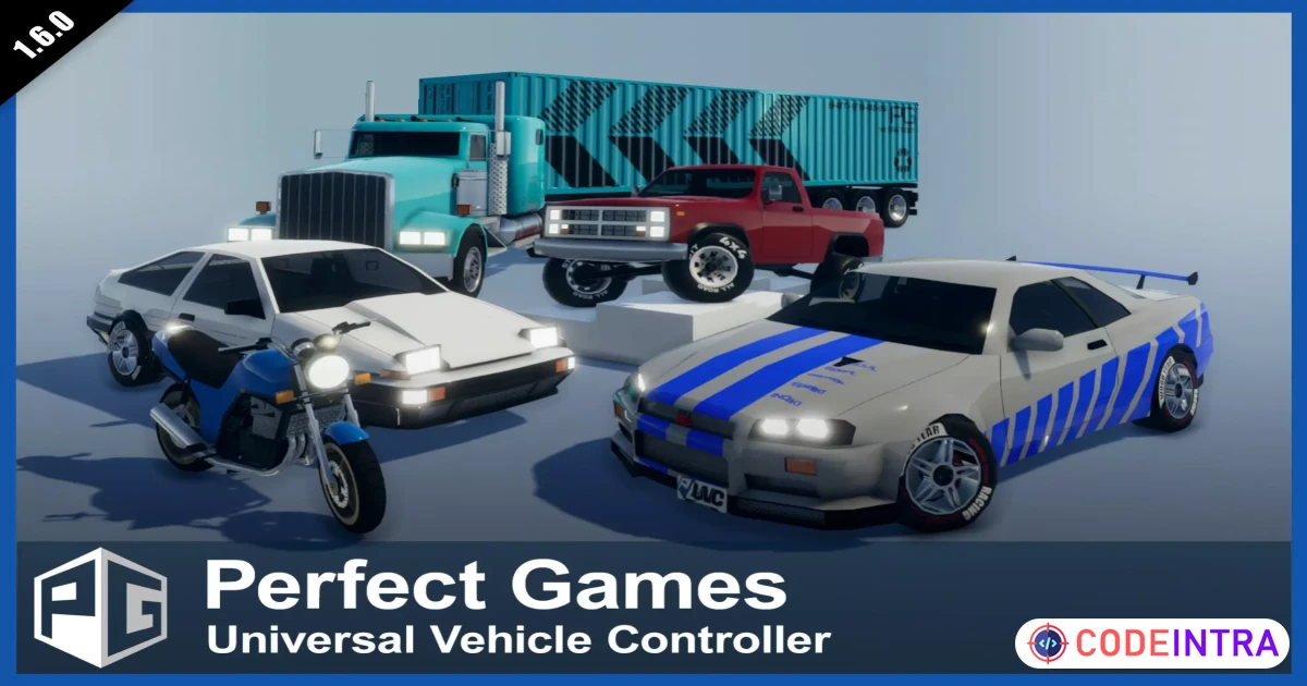 Universal Vehicle Controller (Plus) | Physics | Unity Assets - Codeintra