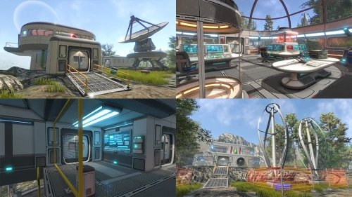 3D Scifi Base Vol 1 | 3D Sci-Fi | Unity Assets