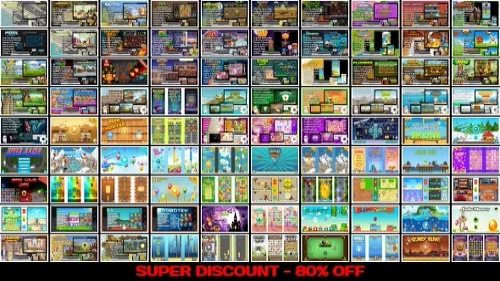 90 HTML5 GAMES!!! SUPER BUNDLE - Construct 3 - Capx