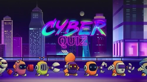 Cyber Quiz – HTML5 Game (Construct 3) + Firebase Leader