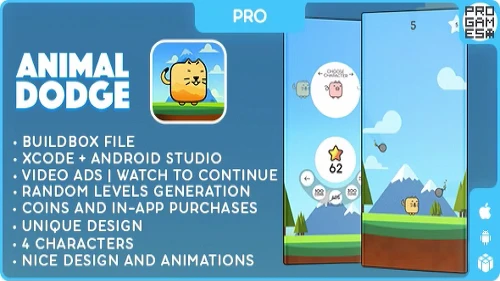 Animal Dodge (PRO) - BUILDBOX CLASSIC - IOS - Android