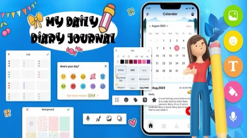 My Daily Diary Journal - Diary with Lock Android Studio