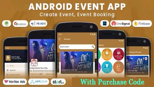 Android Event App (Create Event, Event Booking)