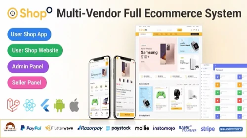 Shopo eCommerce - Multivendor eCommerce Flutter App wit