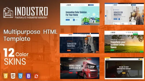Industry - Factory & Industrial HTML Template