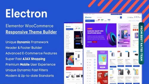 Electron - Elementor Electronics Store WooCommerce Them