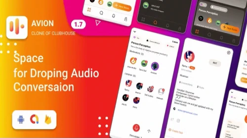 Avion Social Audio App Clone of Clubhouse social