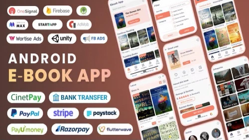 Android EBook App (Books App, PDF, ePub, Online Book