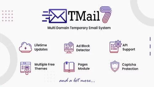 TMail - Multi Domain Temporary Email System Premium