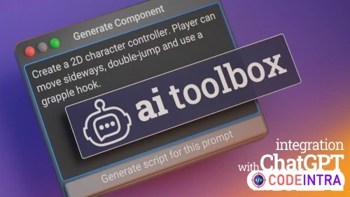 AI Toolbox with ChatGPT, DALL·E, Whisper, Gemini etc | Generative AI | Unity Assets
