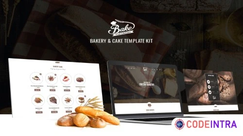 Bake - Bakery & Cake Elementor Template Kit