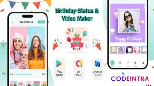 Birthday Status And Video Maker - Android
