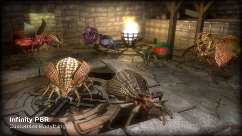 Bomber Bug - Explosive Insect Monster - Fantasy RPG | 3D Creatures | Unity Assets