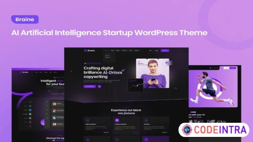 Braine - Digital AI Tech Software WordPress Theme