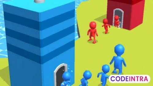 Build Crowd 3D Unity Game