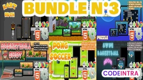 Bundle N°3 ( 06 games | CAPX and HTML5 )