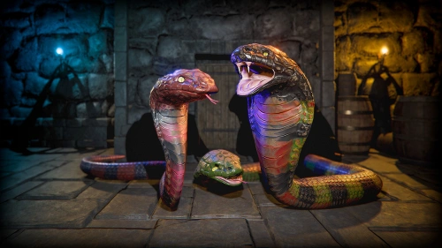 Cobra Snake Pack PBR - Fantasy RPG | 3D Creatures | Unity Assets