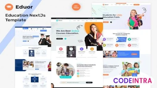 Education NextJs Template - Eduor