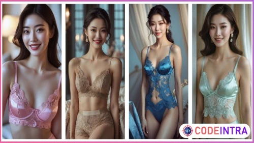 Full HD Korean Female in Panty Image Pack – 100+ Stunning AI-Generated Visuals for Social Media Influencers -2
