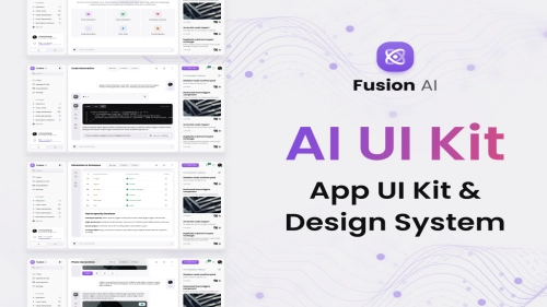 Fusion AI UI Kit - Figma Resources