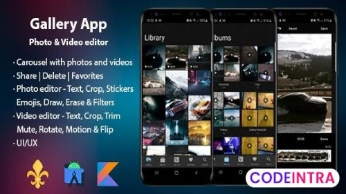 Gallery App - Photo & Video editor