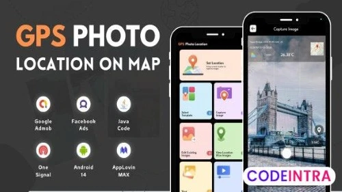 GPS Photo Location On Map with AdMob Ads Android