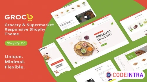 Groco - Grocery & Supermarket Shopify Theme