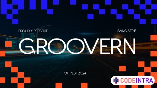Groovern Sans Serif Font - Premium Design