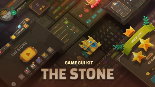 GUI - The Stone | 2D GUI | Unity Assets