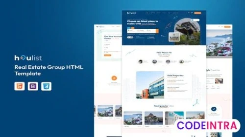 Houlist – Real Estate Group HTML Template