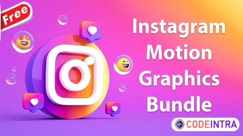 Instagram Motion Graphics Bundle - Free Download for Stunning Posts & Stories