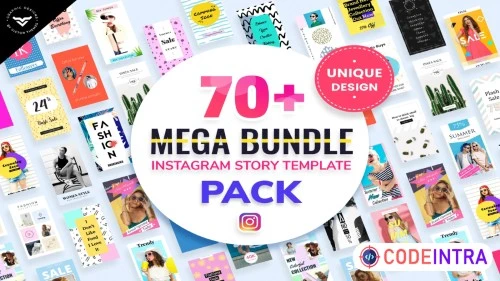 Instagram Stories Mega Bundle Templates PSD Download