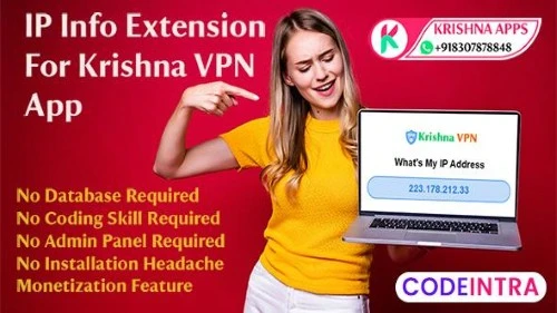 IP Info Extension for Krishna VPN Pro App