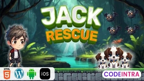 Jack Rescue - HTML5 Construct3 Game