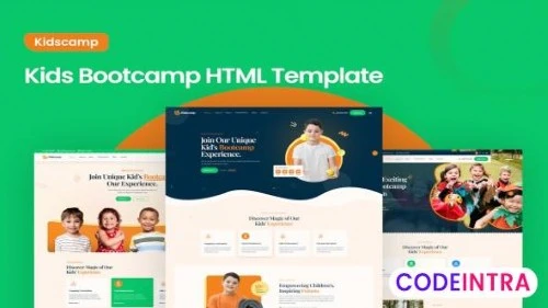 Kidscamp - Kids Bootcamp Activities HTML Template