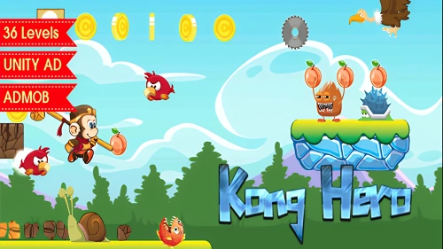 Kong Hero – Platformer Complete Unity Game Template
