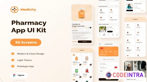 Medhicine Pharmacy App Premium Design