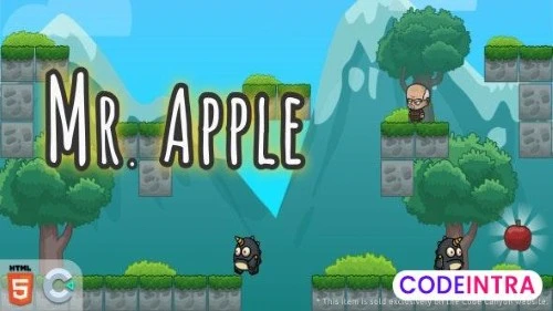 Mr. Apple - HTML5 Platform game